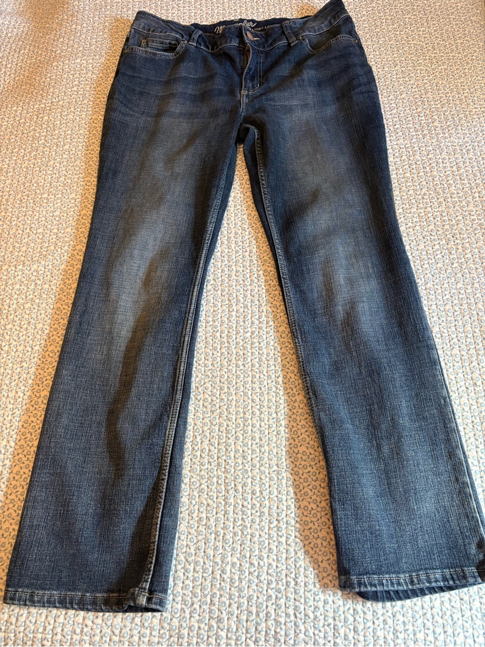 Wrangler Women's Junior 15/16 Straight Leg Jeans